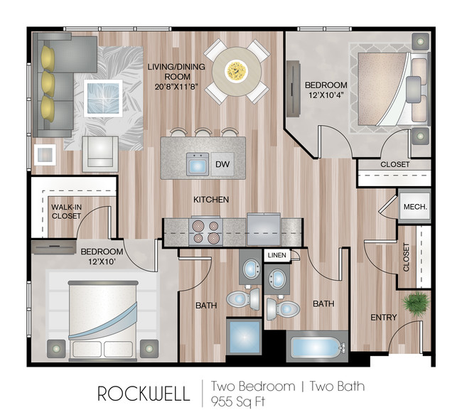 956 Square Feet - One Webster