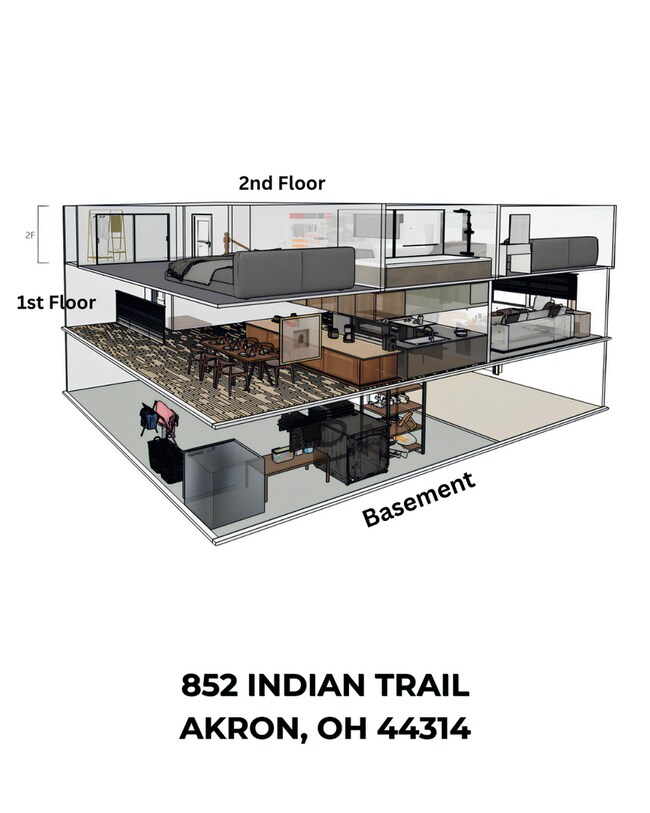 Building Photo - Affordable 2 Bedroom 1 Bathroom located in Indian Trail of Akron!