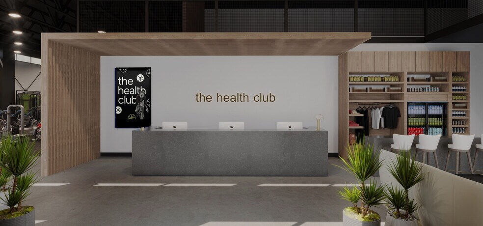 Just a mile away, the Health Club CLT offers a full-service fitness experiene. - 1421 Lithium Ln