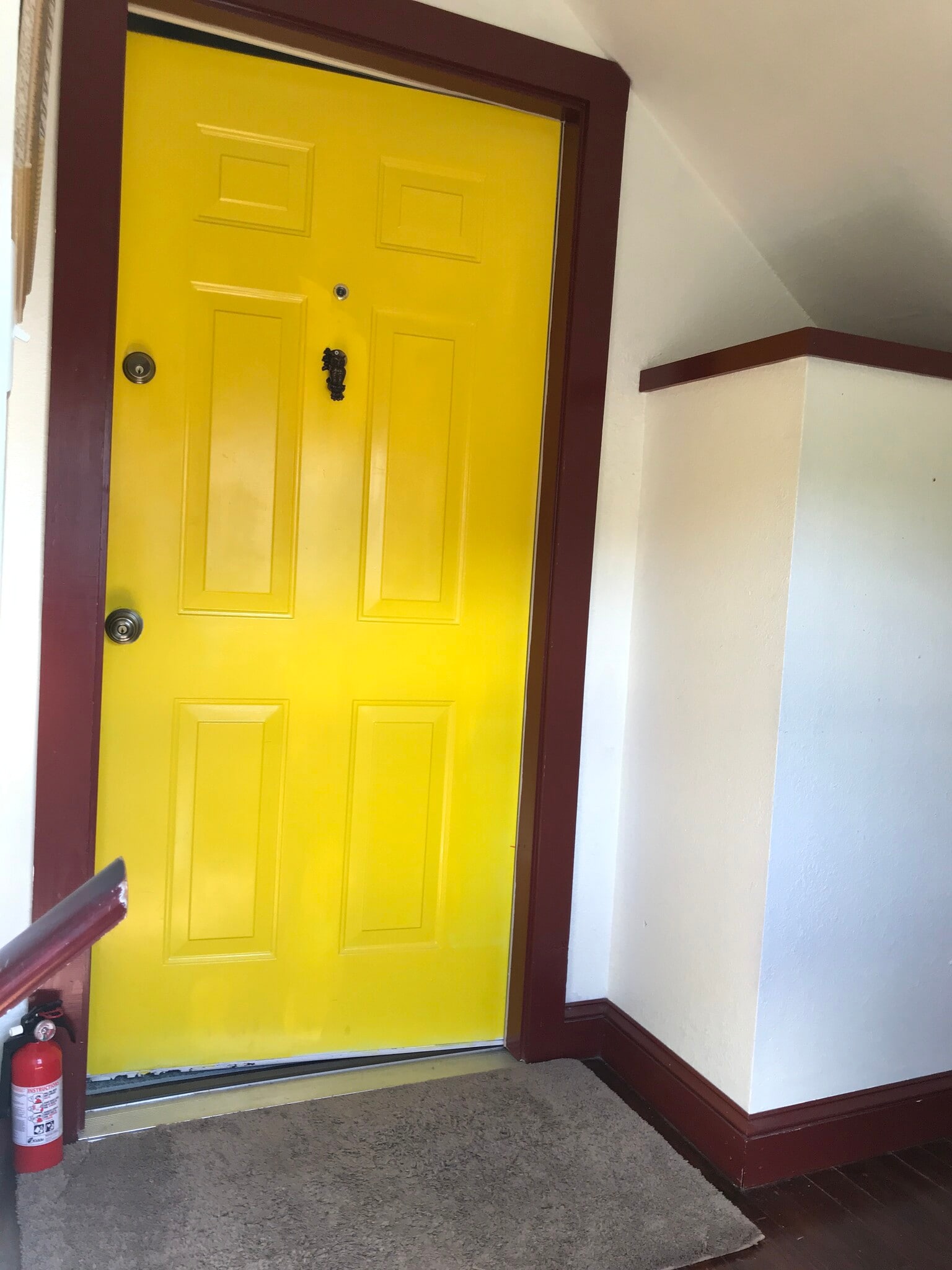 3rd floor entry door -landing for sole use by Studio-see coming photos - 540 E Taylor St