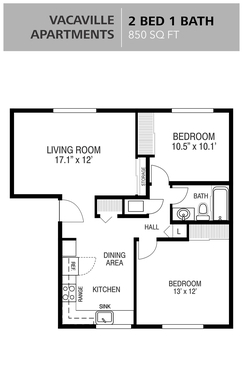 Floorplan - Vacaville Park Apartments