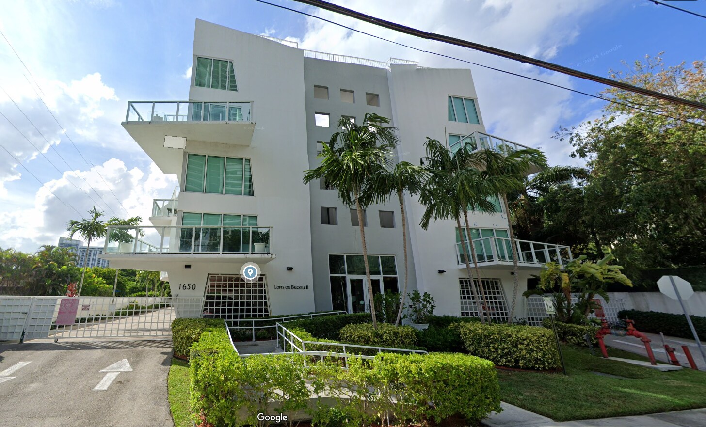 Front Building View - 1650 Brickell Ave