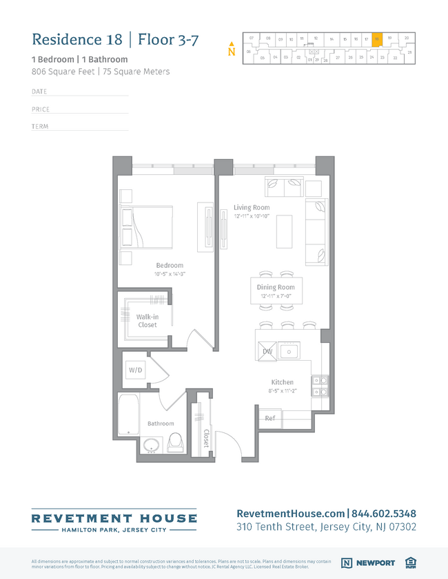 Floorplan - Revetment House