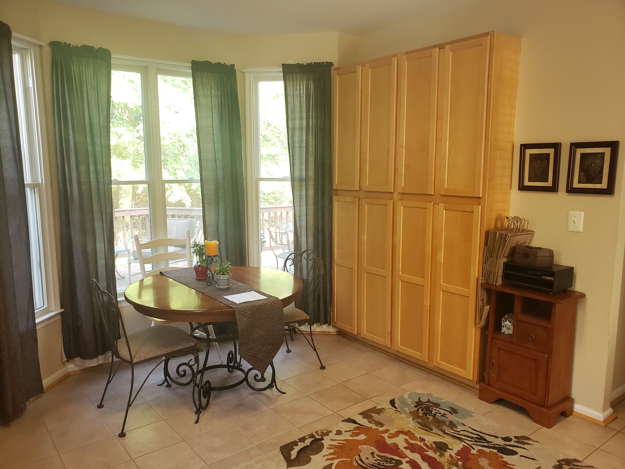 Kitchen with numerous, large cabinets - 1809 Stark Drive