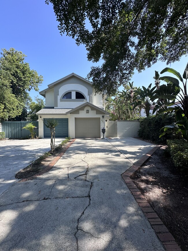 Front driveway - 531 Melrose Ave