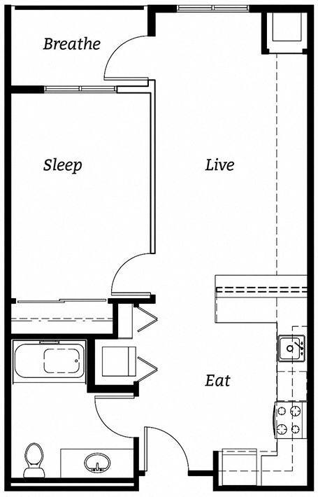 Floorplan - Cook Street