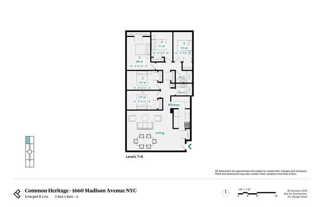 5 Bed 2 Bath - A 1 - The Heritage by Common