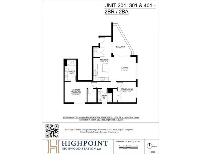 Floorplan - HIGHPOINT Highwood Station 546