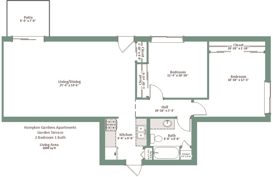 Interior Photo - Hampton Gardens