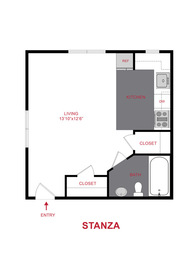 Floorplan - Poets Row