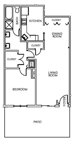 Floorplan - Lenox Village Apartments