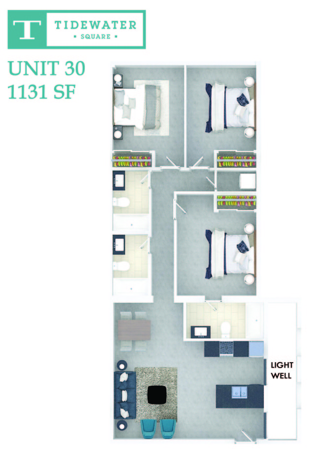 Floorplan - Tidewater Square