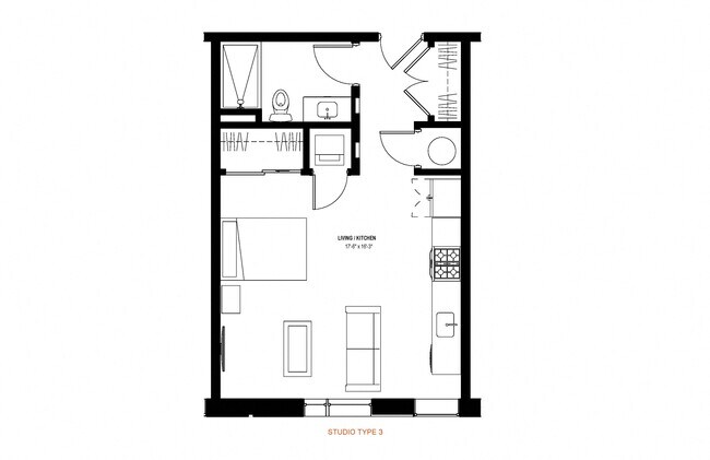 Floorplan - Glassworks Apartments