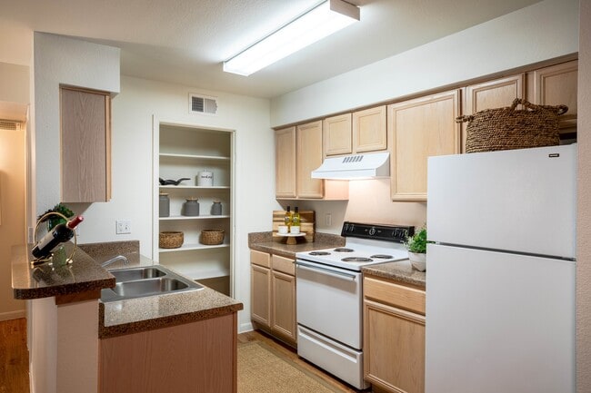 Kitchen View in the A1 Floorplan - Memorial Heights