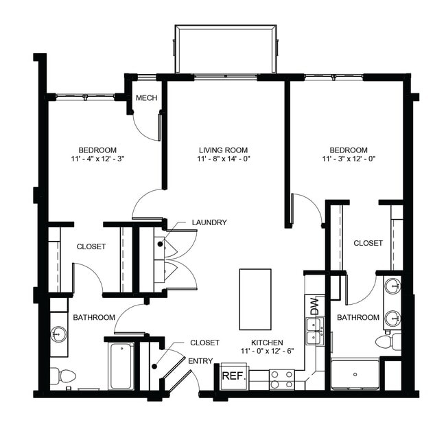 Floorplan - Grand35 Apartments - 55 Plus Active Adult