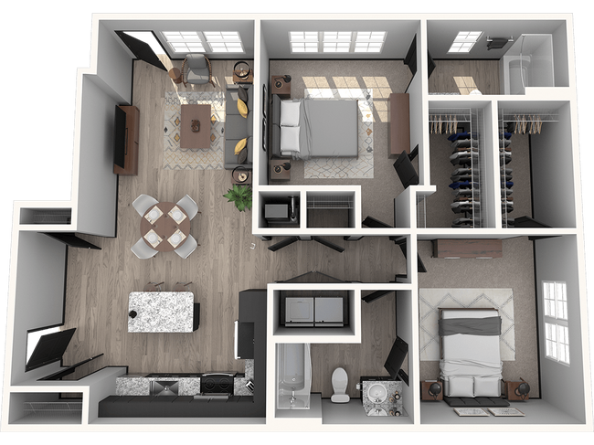 Floorplan - The Towne at Northgate