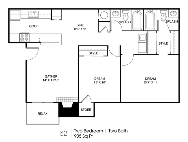Floorplan - The Haven