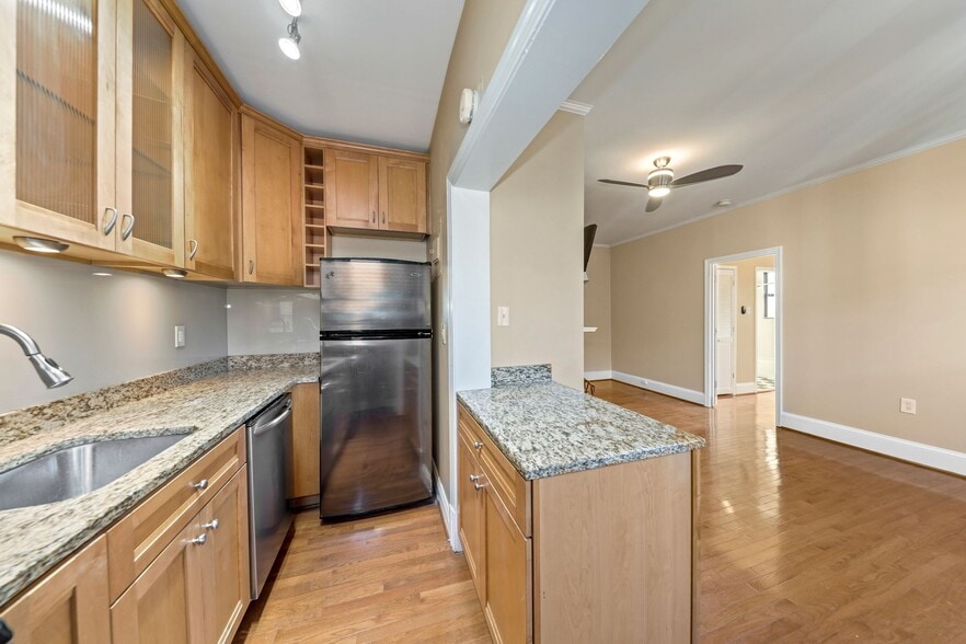 Updated, open & bright kitchen - 3616 Connecticut Ave NW