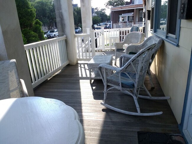 Porch view toward the west - 61 Cookman Ave