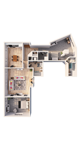 Floorplan - Roosevelt Lofts