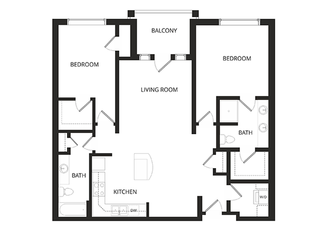 Floorplan - Van Buren Place