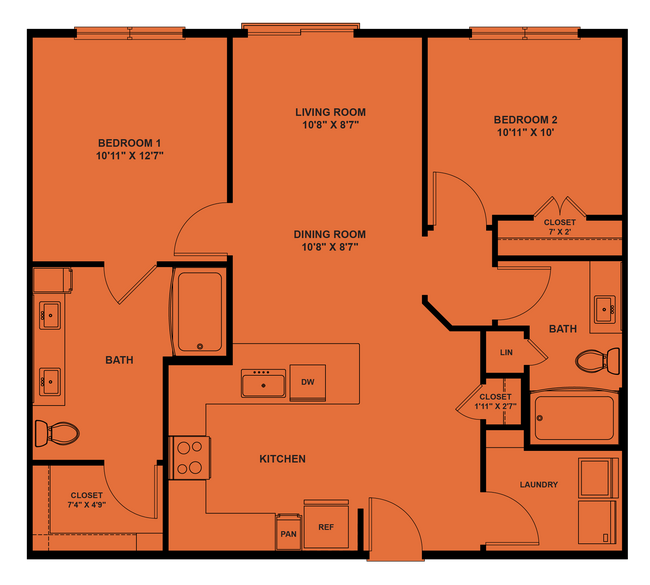 Floorplan - ThreeTwenty at the Vybe