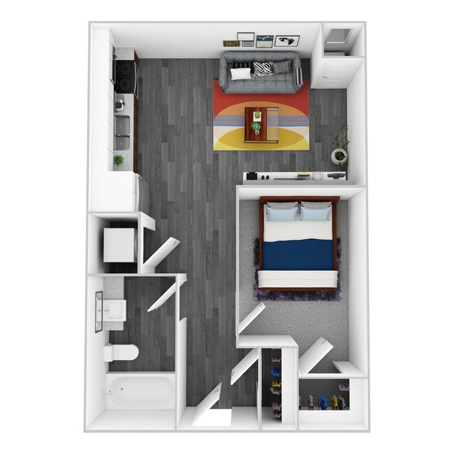 Floorplan - Parker Station Flats
