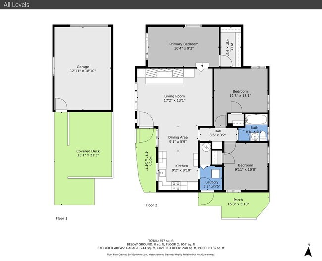 Building Photo - $2,440.95, 3 bed, 1 bath located in Denver with a newly renovated kitchen and In Unit Laundry!