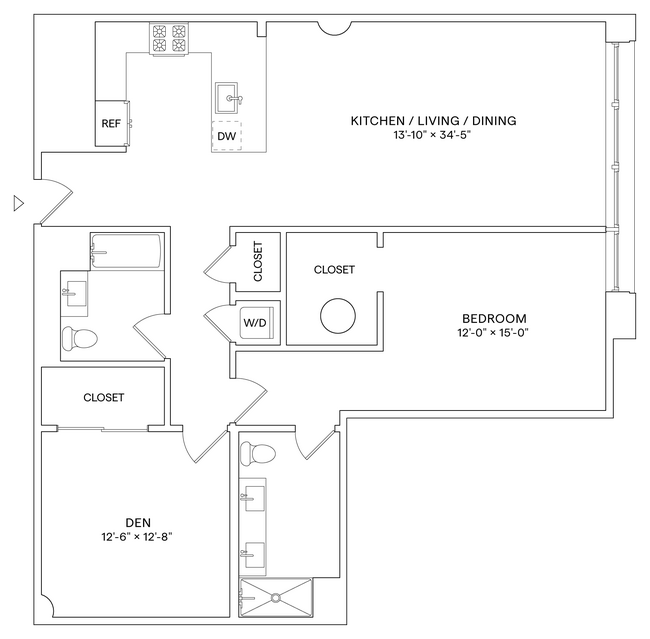 Floorplan - Radio Lofts at Hudson House