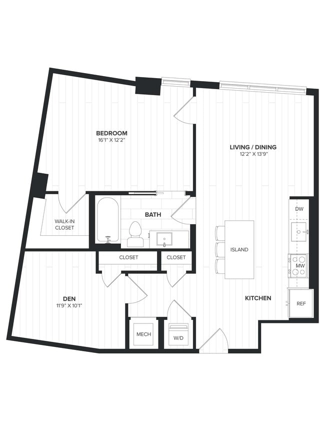 Floorplan - The Milton