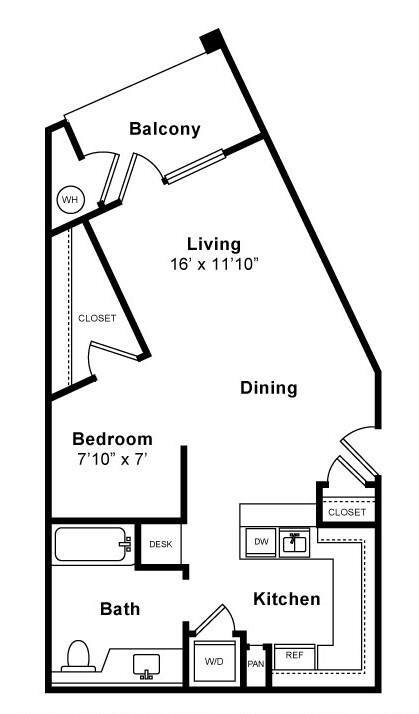 Floorplan - Windsor Lofts at Universal City