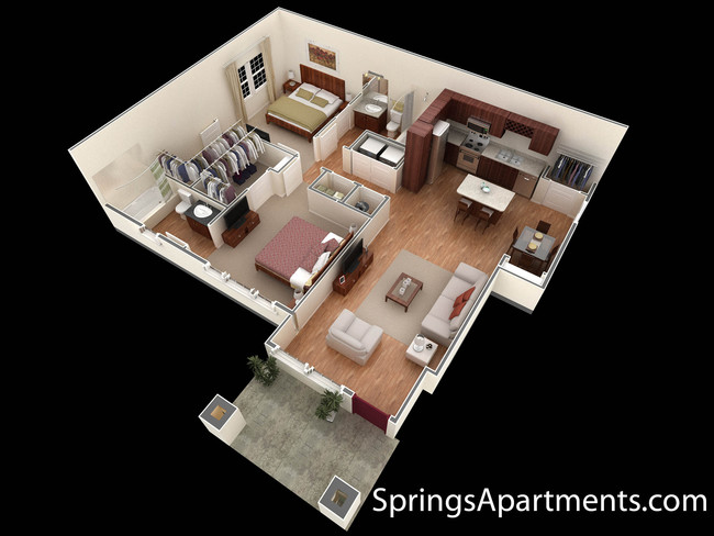 Floorplan - Springs at Lakeline