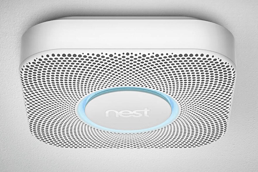 NEST smoke and carbon monoxide detector - 3 Cedar St