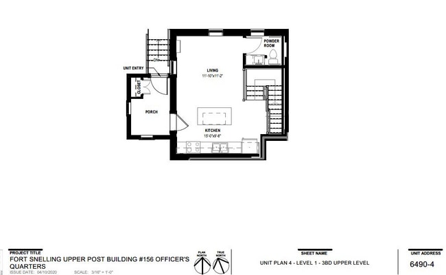 Floorplan - Upper Post Flats