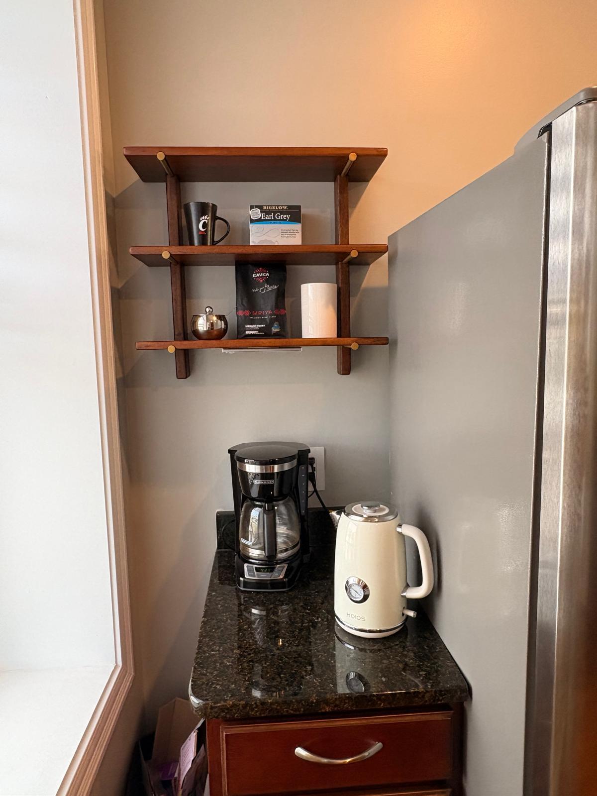 Coffee/tea station - 1925 Auburn Ave