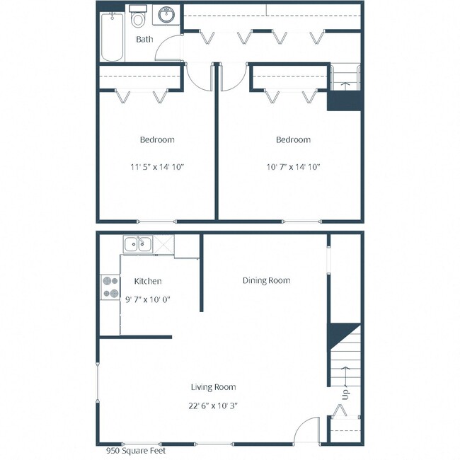 Floorplan - Twin Oaks