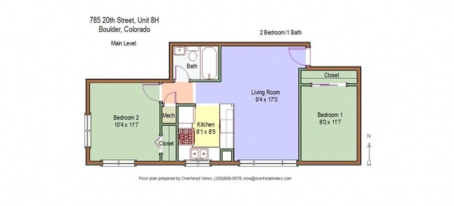 Floorplan - Cascade Apartments