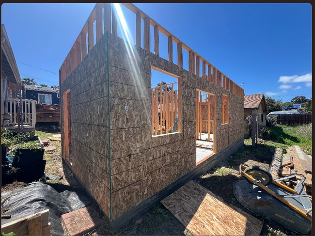 Backyard currently has construction going on, to be complete July 2024 - 4212 J St