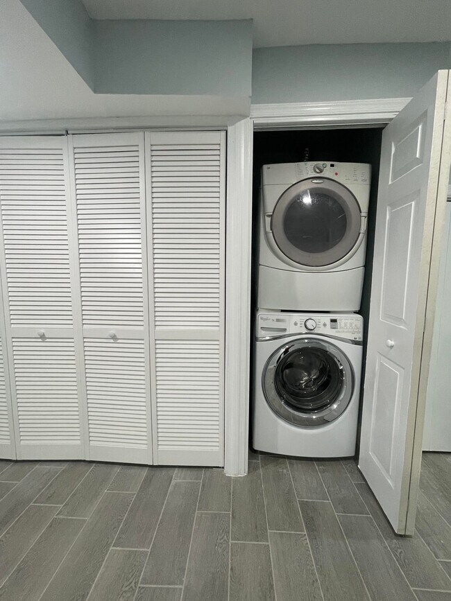 basement level washer/dryer - 5021 13th St NE
