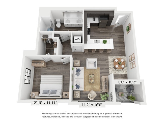 Floorplan - The Residences at 5020