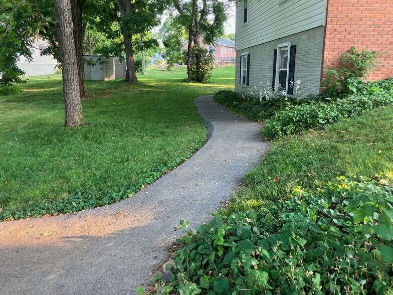 walkway to entry - 129 Fenway Dr