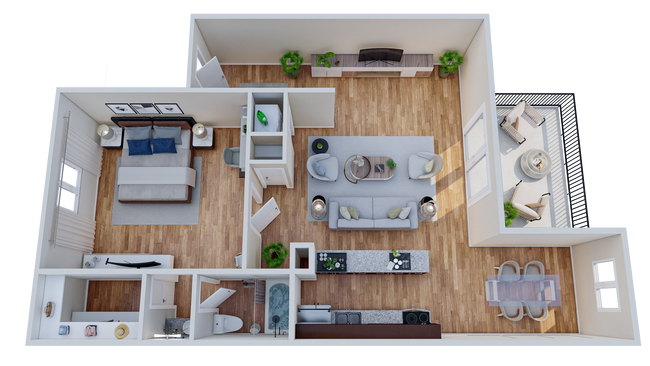 Floorplan - Element Austin Apartments