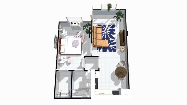 Floorplan - Ponderosa Apartments
