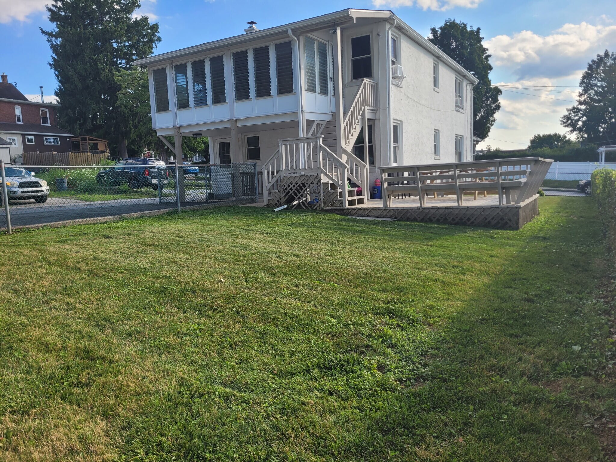 Rear yard - 115 Whelen Ave
