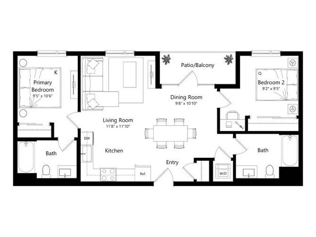 Floorplan - Lincoln/Broadway