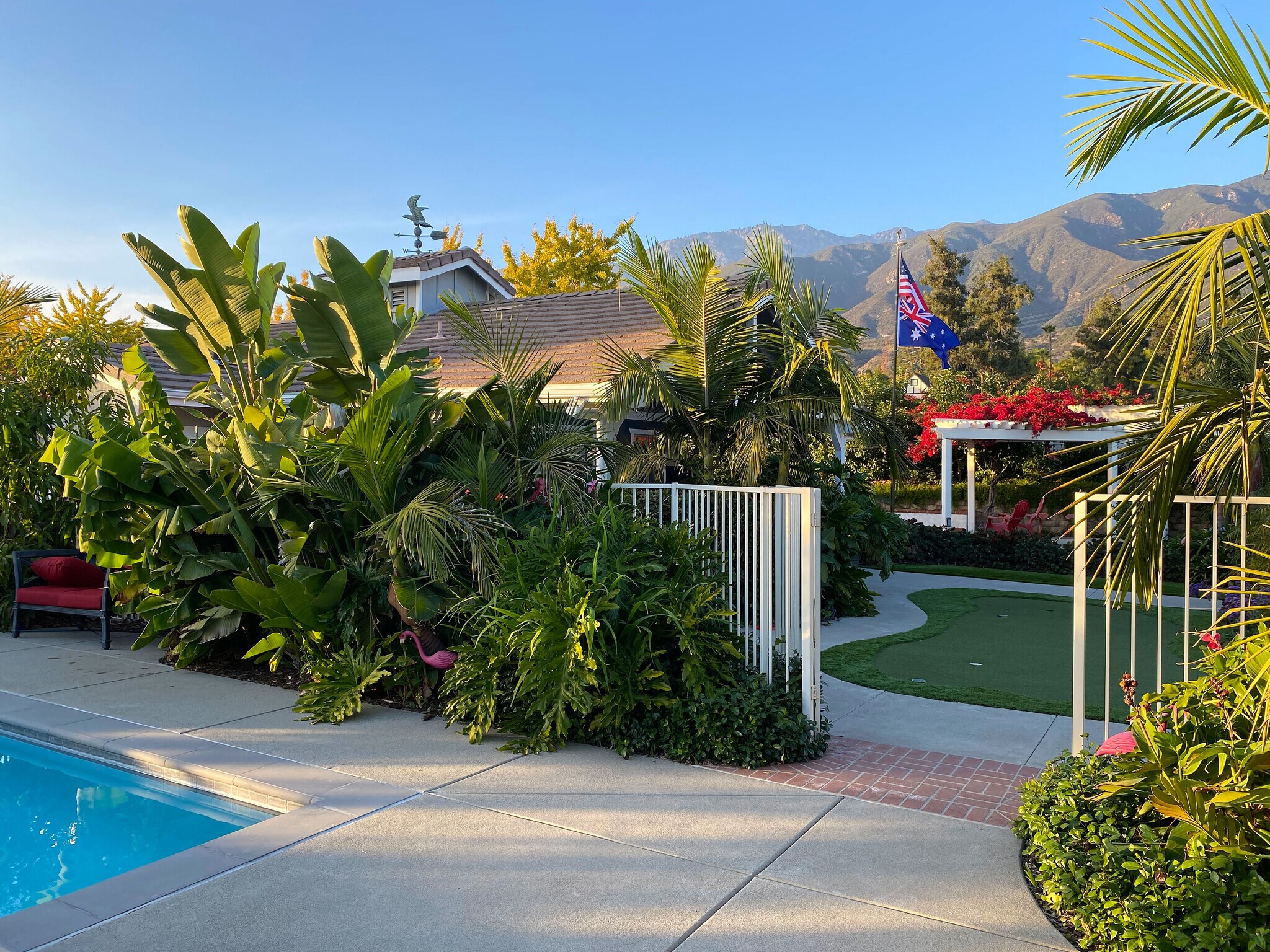 Your private backyard oasis awaits_featuring a sparkling pool, fun putting green, and a bocce court - 5506 Malachite Ave