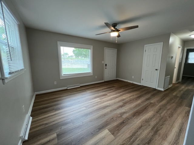 Alternate view of living room. - 532 Forrest St