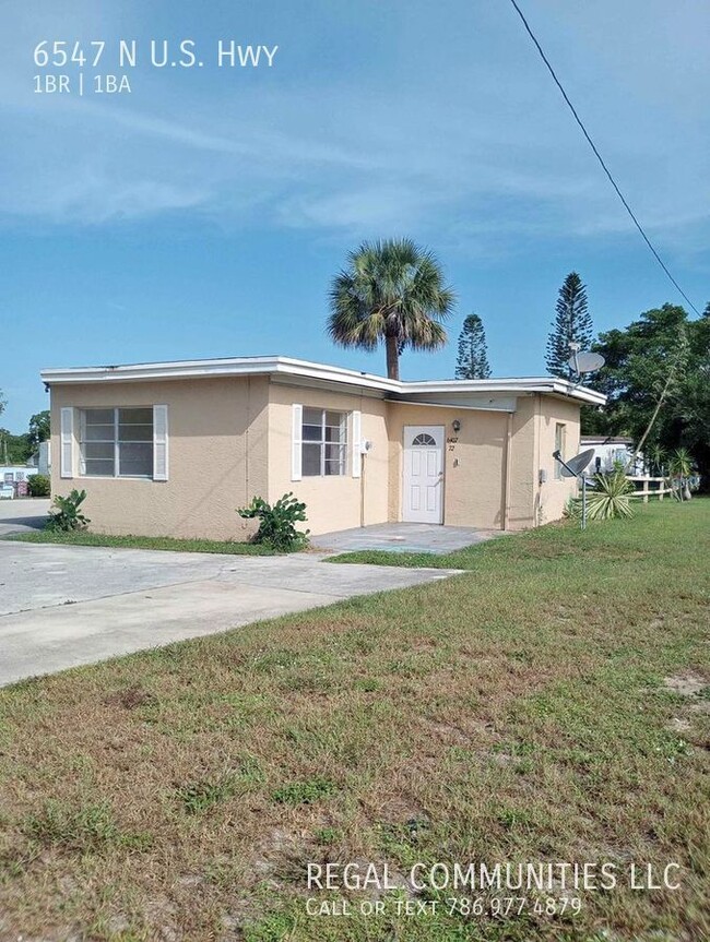 Recently Renovated 1 Bed 1 Bath Home For Rent 6547 US Hwy Fort Pierce