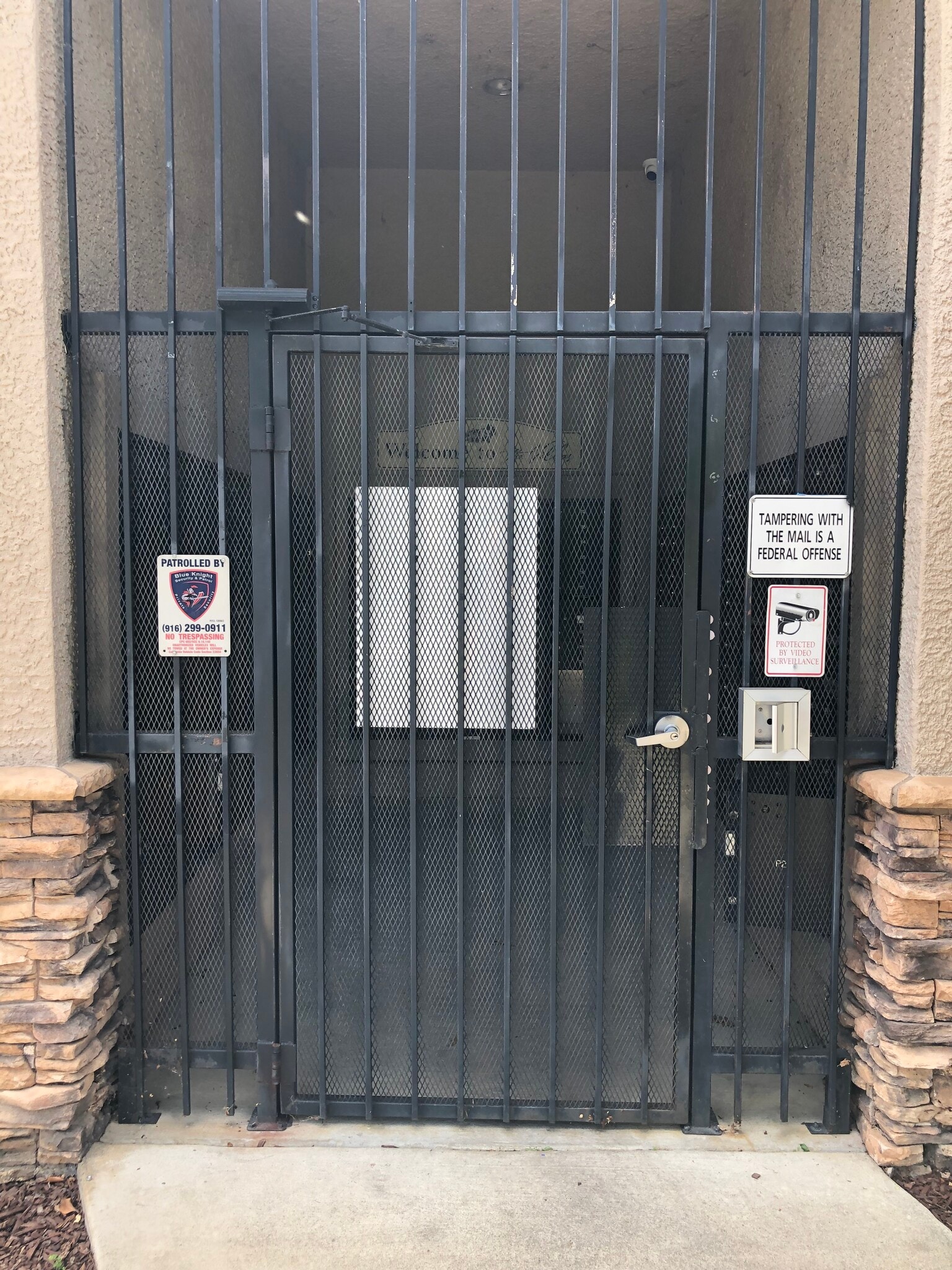 Secure gated Mail room - 10001 Woodcreek Oaks Blvd