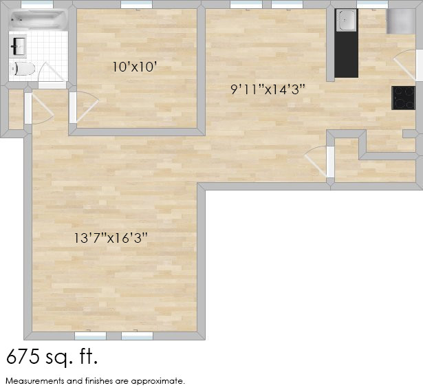 Floorplan - 504-508 S. Cuyler Ave.